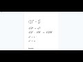Laws of Indices