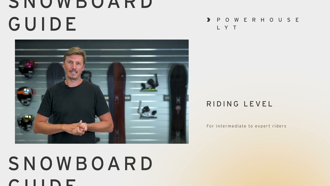 POWERHOUSE LYT Snowboard Product Video (24/25) - YouTube