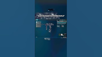 THE *MAX DAMAGE* FJX HORUS BUILD on WARZONE 👑 #warzone #callofduty #bo6 #rebirthisland #cod #shorts