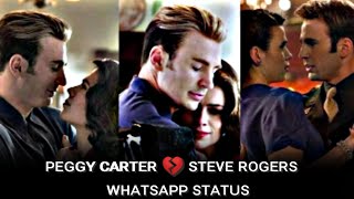 Peggy Carter 💔 Steve Rogers || Mudhal Nee Mudivum Nee song Whatsapp status