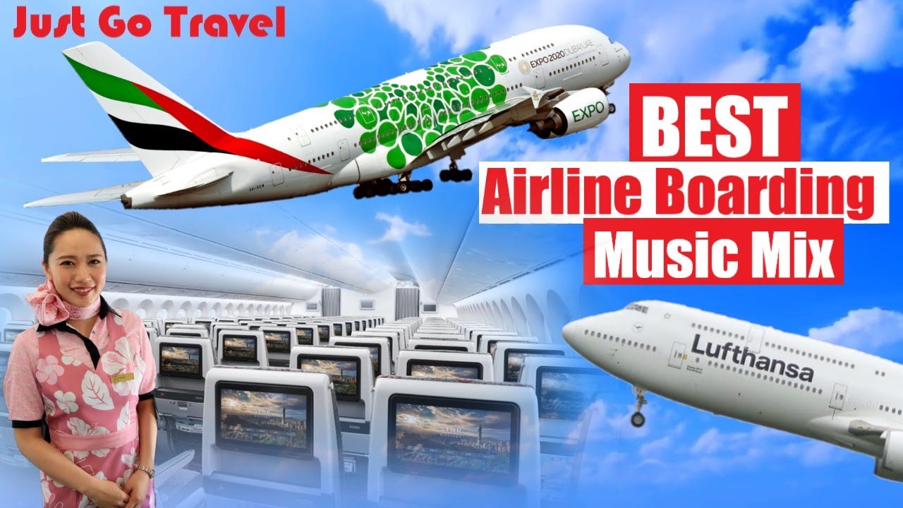 BEST Airline Boarding Music Mix 2023 Emirates, Etihad, ANA And More