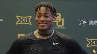 Baylor Football: Garmon Randolph Media Availability (April 9, 2024)