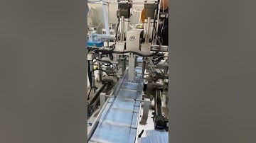 ❌High speed servo motors flat mask making machine inner ear loop type