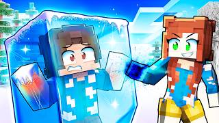 BUZ İÇİNDE HAPSOLDUM! 🧊 - Minecraft