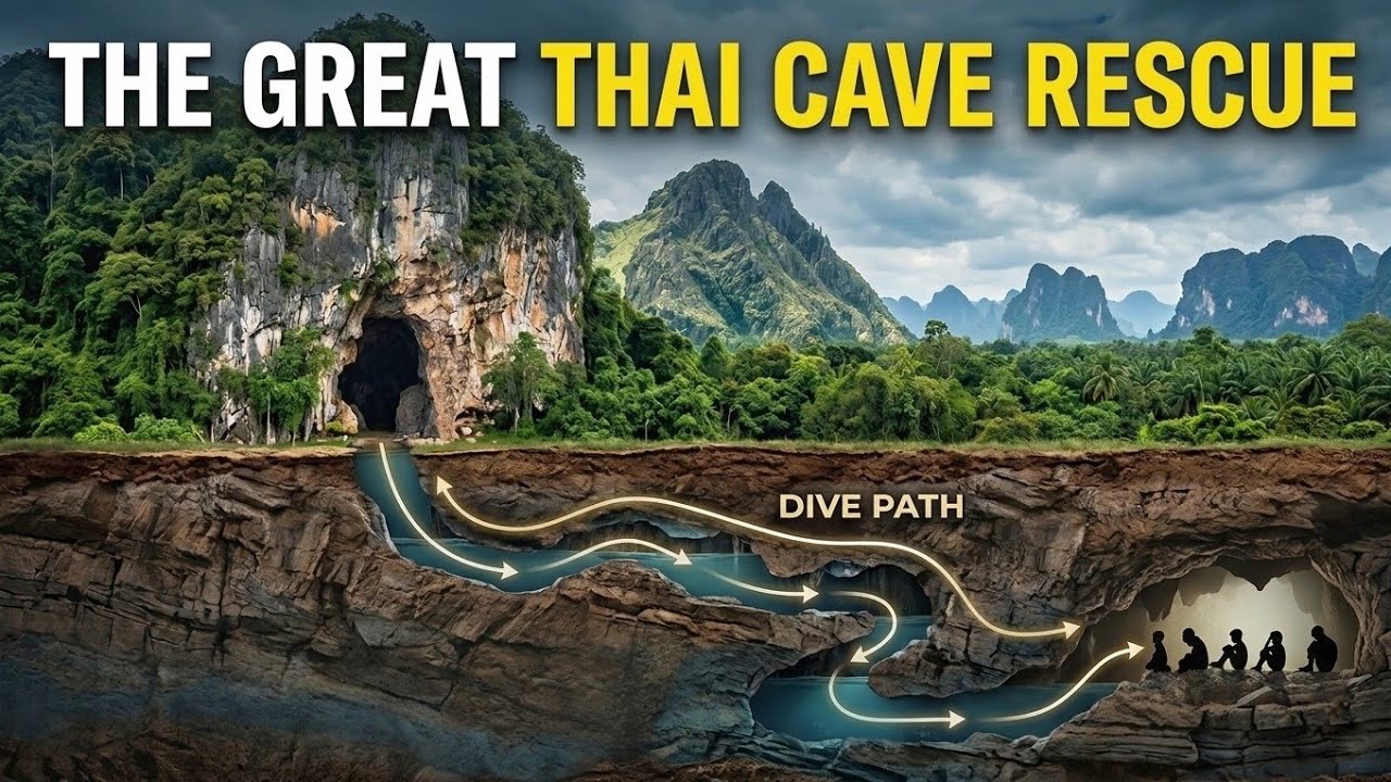 18 दिनों तक गुफा में फंसे रहे यह बच्चे | Impossible Thai Cave Rescue Mission