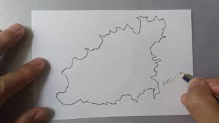 How to draw the map of Guernsey?