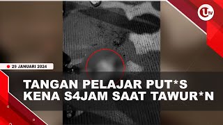 T*WURAN ANTAR PEMUDA DI FLYOVER PASAR REBO JAKTIM | U-NEWS