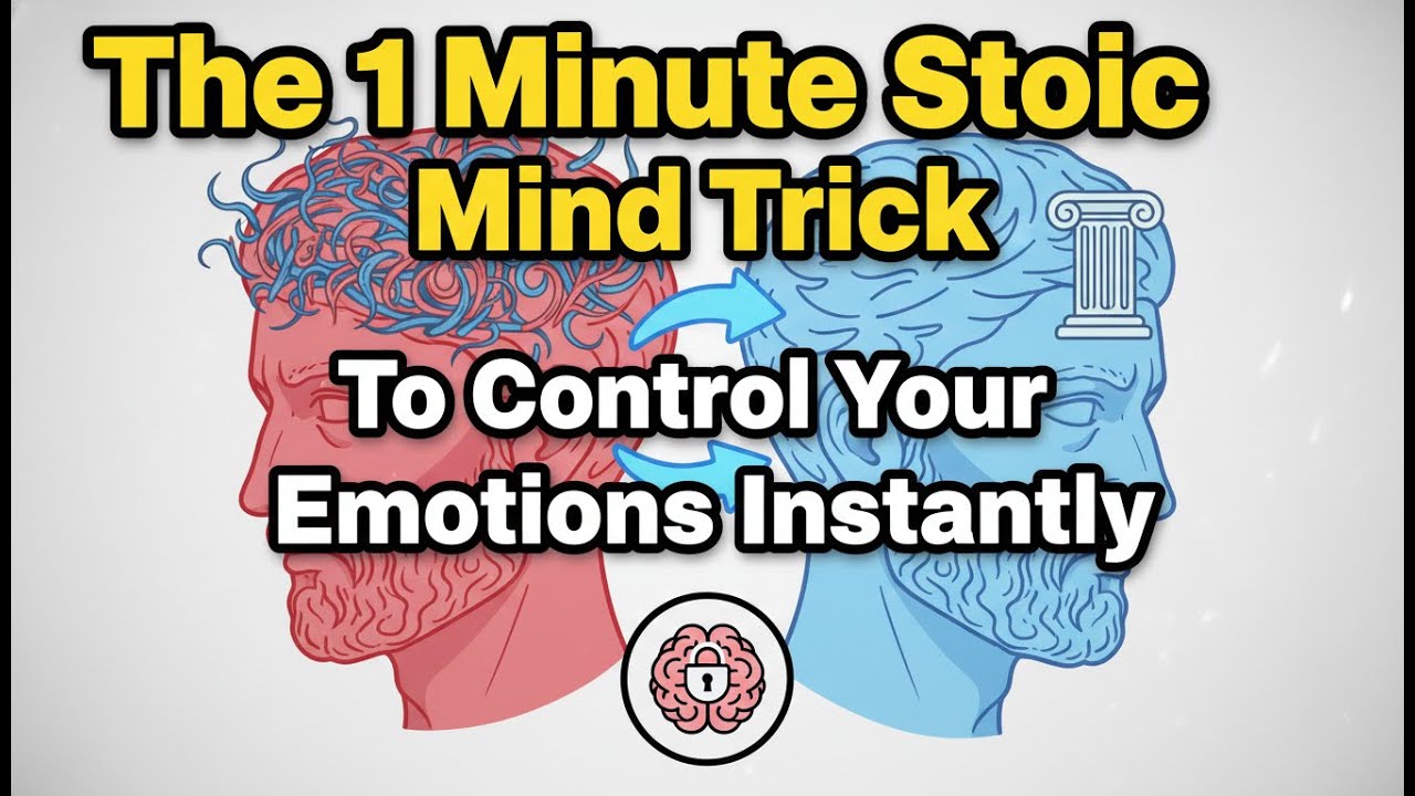 The 1 Minute Stoic Mind Trick To Control Your Emotions Instantly - YouTube