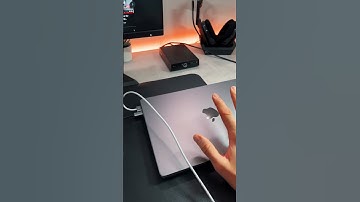 What is Clamshell mode? (Connecting a MacBook To a Monitor Whilst Closed) 😱 #shorts