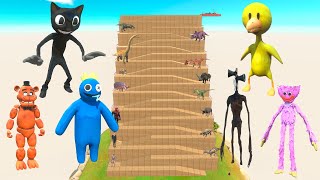 Zigzag Of Creepy Monsters  Animal Revolt Battle Simulator