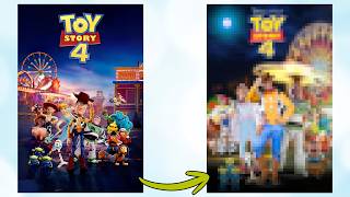 I Turned Toy Story Movie Poster into Realistic Live Action
