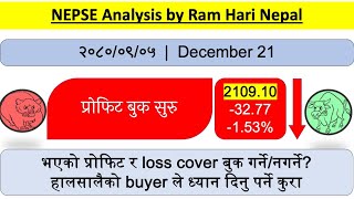 2080.09.05 | Nepse Daily Market Update | Nepali Share Market News | Ram hari Nepal