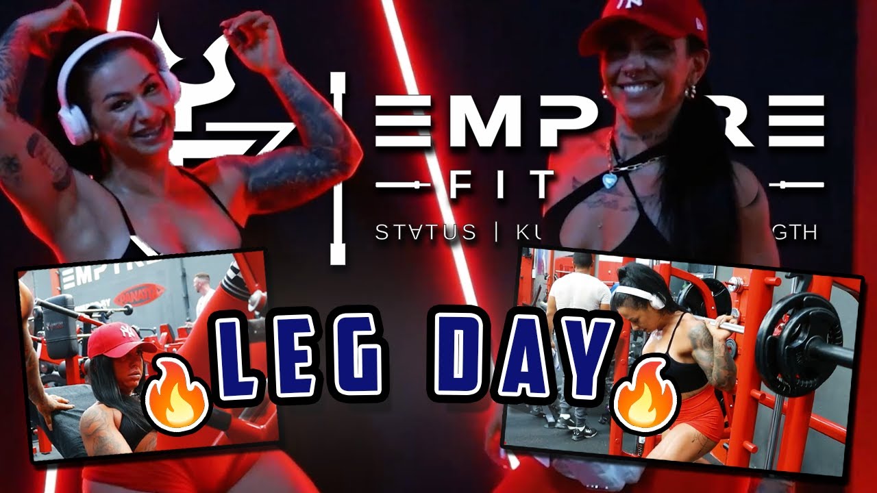 🔥 🦵 LEG DAY COMPLETO! - Treino com Cate e Alexandra Corte Real 🦵 🔥