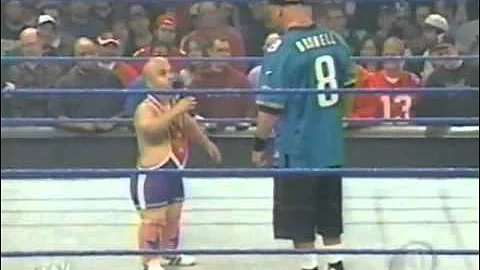 Kurt Angle Imitates John Cena - SD 10/17/2003