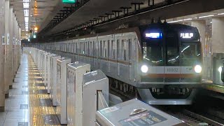 東京メトロ有楽町線新富町駅10000系10002F