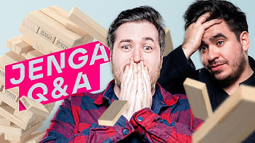 THE PYKE MID LANE DRAFT OF JENGA?! - Jenga Q&A Ep. 2 with GrabbZ & Duffman