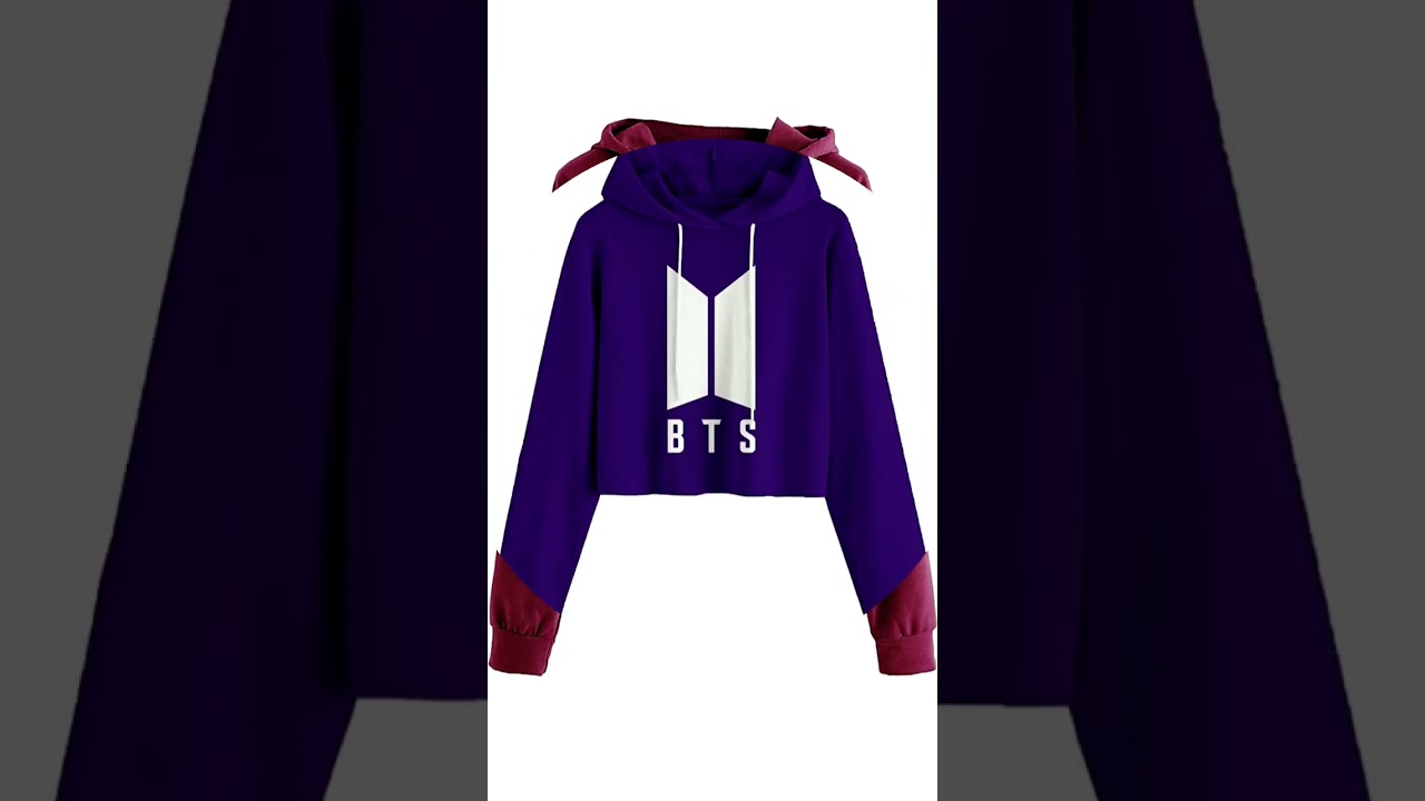 BTS printed girly Hoodie💜