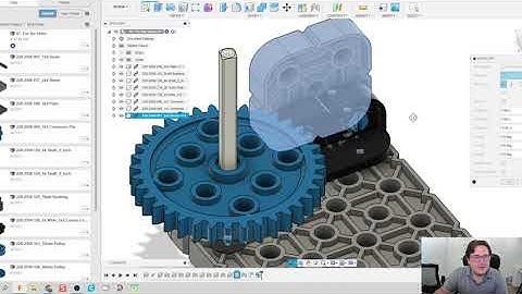 Worm Gear System VEX - Day 87 of 100 Autodesk Fusion 360 Journey