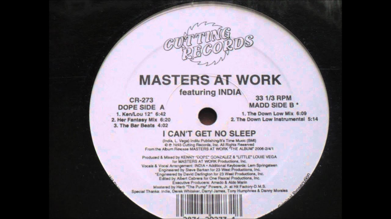 M.A.W Ft  India - I Can't Get No Sleep(Lowdown Mix)  HQ