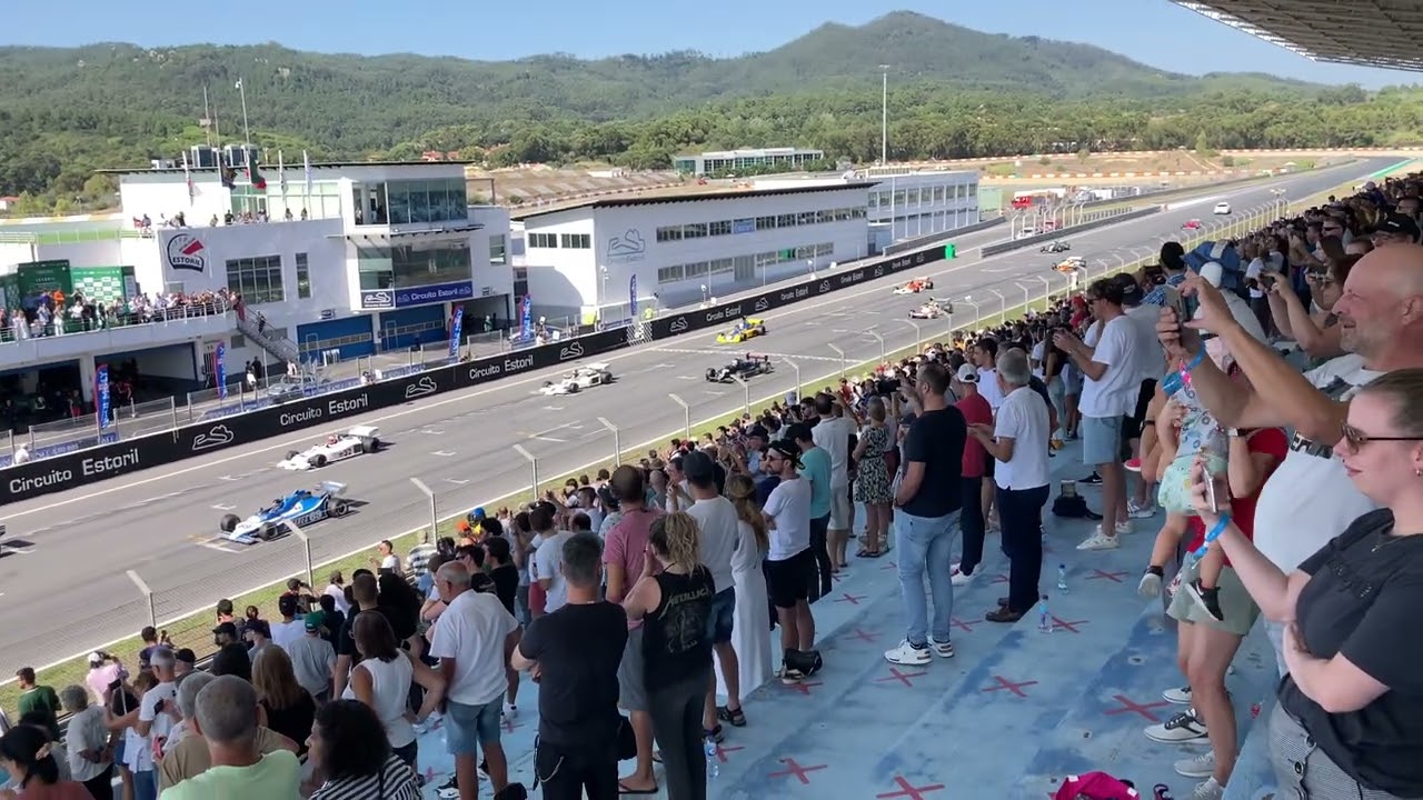 Estoril Classics 2023 - Classic GP - Pre-1986 F1 - Race Start And First Lap