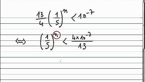 Résoudre une inéquation avec l