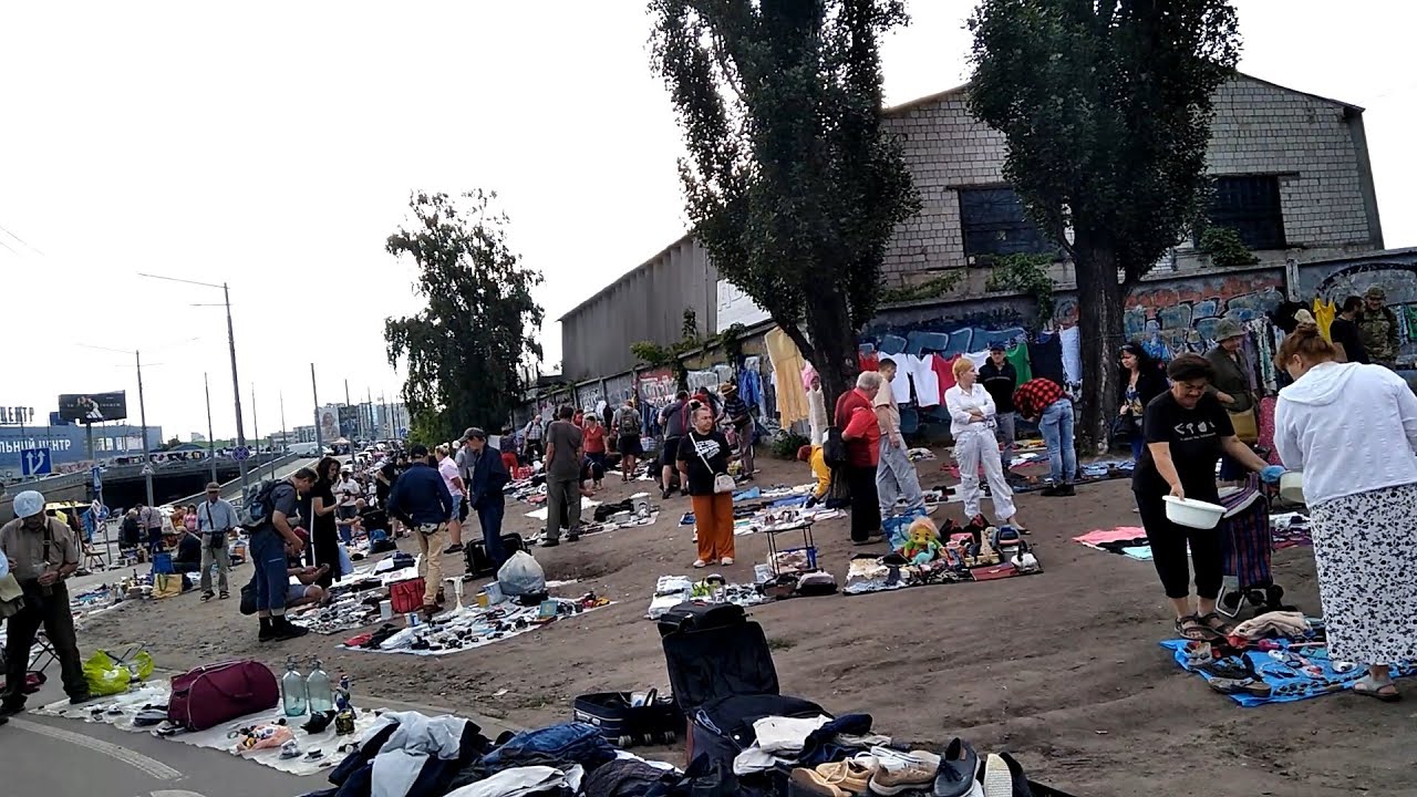 Барахолка - субботний релакс. Киев.Почайна.