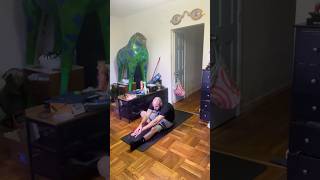 Single Leg Hamstring Stretch #legday #stretching #fitness