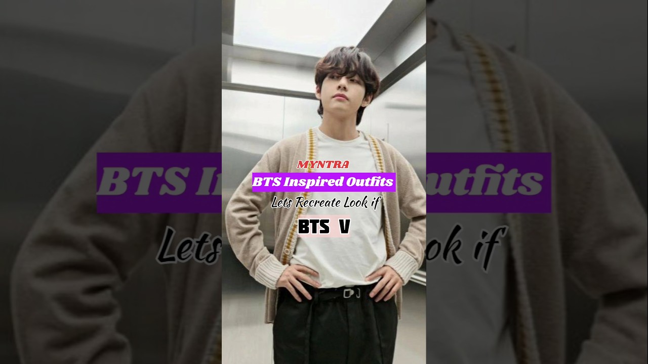 Recreate BTS Inspired Outfit | BTS V Fashion 