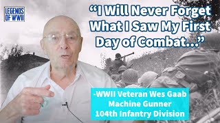 WWII Veteran Talks About Unforgettable First Experience in Combat Against the Germans