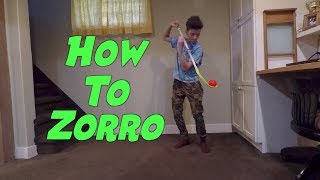 How To Do Floorball Tricks/Zorro Tutorial (Beginner & Advanced)
