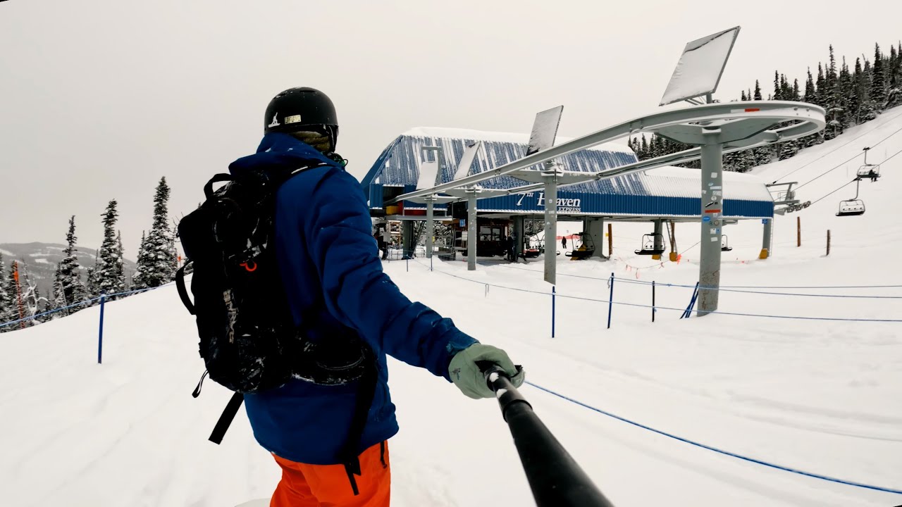 When The Resort Feels Empty - Epic Powder Day in 7th Heaven