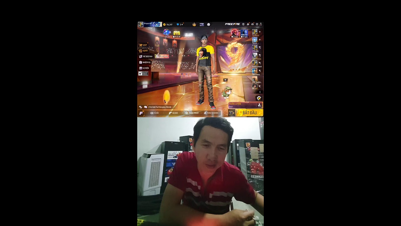 hải ngáp live game free fire mobile 04-08-2026