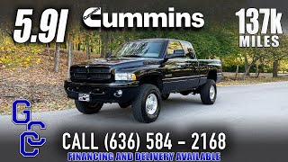 5.9l Cummins For Sale: 2002 Dodge Ram 2500 Laramie Sport 4x4 Diesel With Only 137k Miles