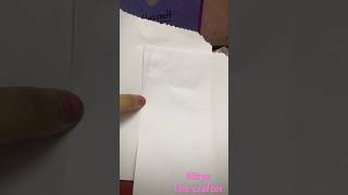Nitya the crafter DIY no glue no staples no tape book like and subscribe for more