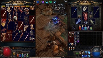 Stash Tab Folders and Affinities System In Action - Path of Exile: Heist