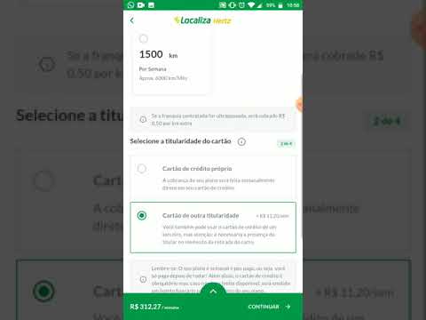Como Alugar Carro na Localiza Hertz Parceria Uber Passo a Passo