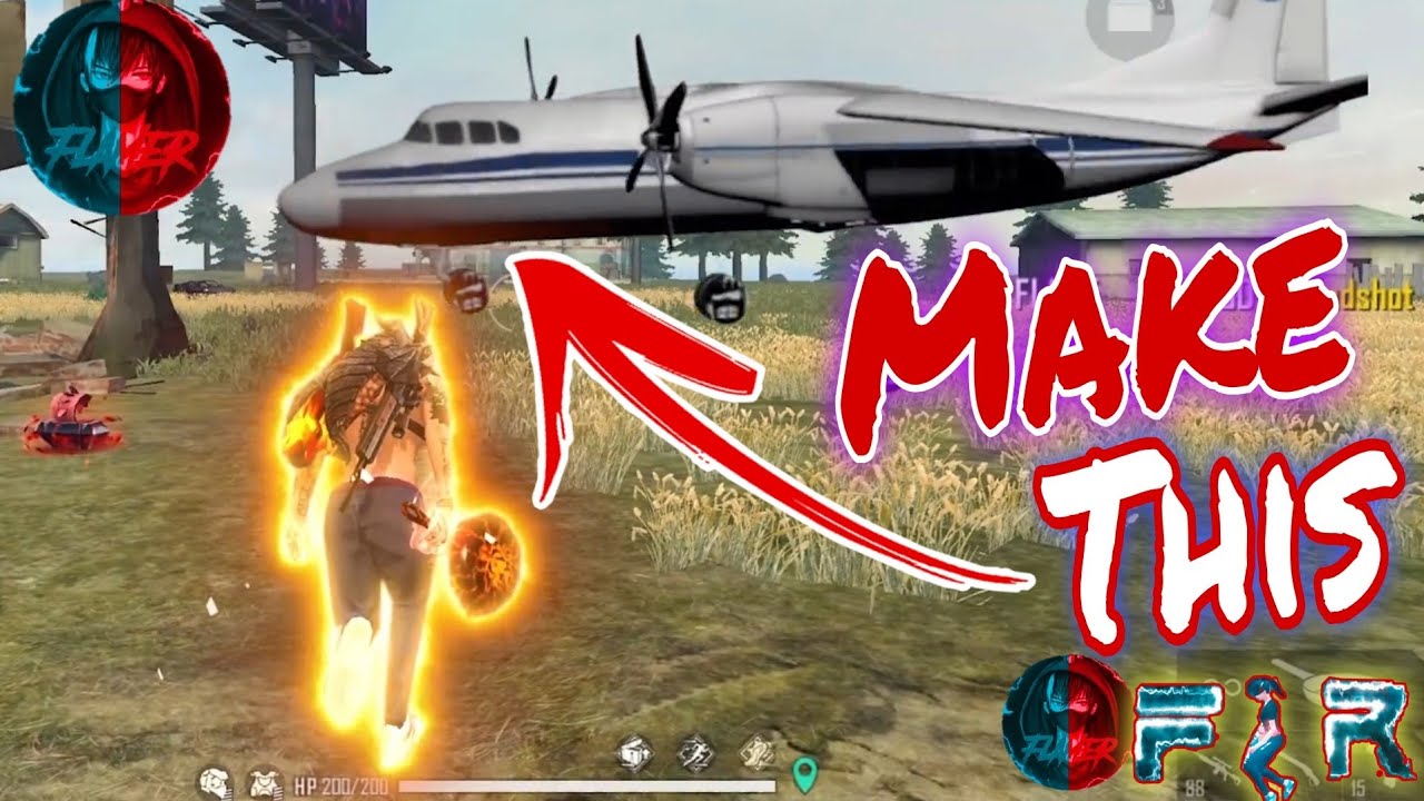 How To Make Airplane Effects like Flame R FF In kinemaster | How to Edite Like FlameR FF With Mobile