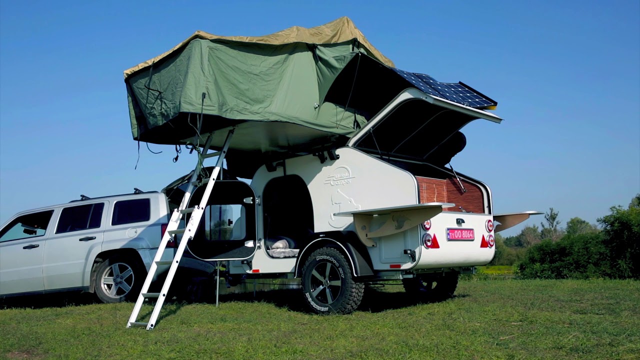 Offroad Caravans, Kleine Teardrop Camper - Wohnanhänger von Camping  Adventure