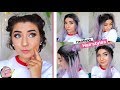 Quick Heatless *Back To School* Hairstyles + my new wig!