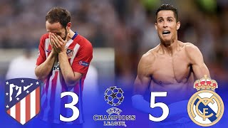 Real Madrid vs Atletico Madrid 5-3 UCL Final 2016 [ عصام الشوالي ] 1080i 🔥