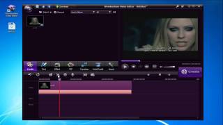 Split AVI files with Wondershare Video editor step