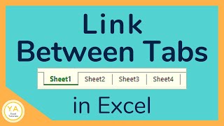 Ways to Link Sheets in Excel Workbook - Tutorial