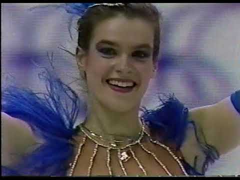 Katarina Witt (GDR) - 1988 Calgary, Figure Skating, Ladies&rsquo; Short Program (US ABC)