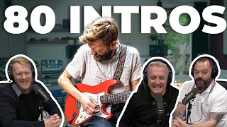 TOP 80 GREATEST GUITAR INTROS REACTION!! | OFFICE BLOKES REACT!!