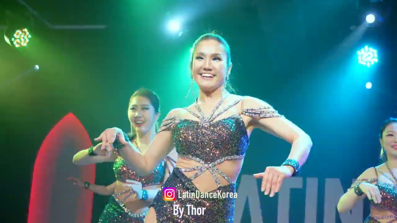 Ver2 화라 레이디 베이시스 살사 샤인공연 라틴 20240615 Hwara Lady Basis Salsa Shine Performance in Korea