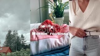 🌼Aesthetic Morning Routines |Tik Tok Compilation💛