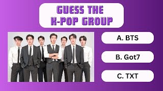 GUESS THE K-POP GROUP #kpop #bts #blackpink