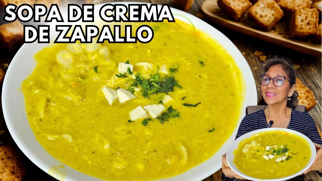 Esta es el mejor Chupe de Zapallo | Crema de Zapallo