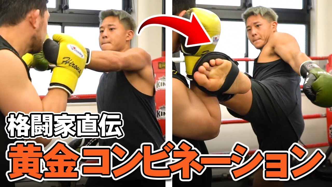 【これぞ鉄板！】パンチ・キックのコンビネーションをHIROYA大雅が教えます【 #HIROYA塾】