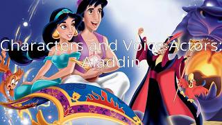Characters and Voice Actors: Aladdin (1992) Characters and Voice Actors: Aladdin (1992)